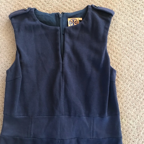 Tory Burch Dresses & Skirts - Tory Burch Navy Sleeveless Dress Size Medium